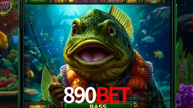 Personagem de peixe pescador do popular jogo de slot com tema de pescaria, uma das emocionantes opções de caça-níqueis para jogar e ganhar no cassino 890bet.